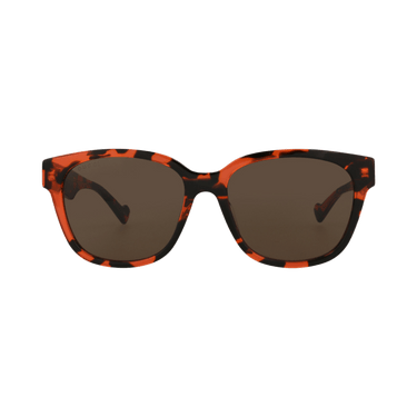 Gucci Square-Frame Recycled Acetate Sunglasses — Brown