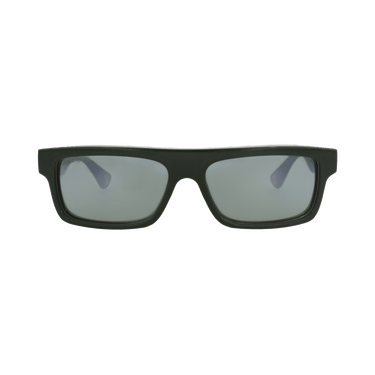 Gucci Square-Frame Recycled Acetate Sunglasses — Green