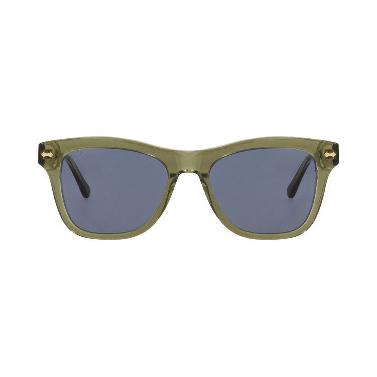 Gucci Square-Frame Acetate Sunglasses — Green