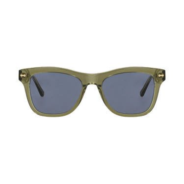 Gucci Square-Frame Acetate Sunglasses — Green