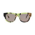 Gucci Square-Frame Recycled Acetate Sunglasses — Brown