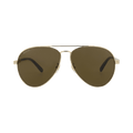 Gucci Aviator-Frame Metal Sunglasses — Gold