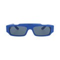Gucci Square-Frame Recycled Acetate Sunglasses — Blue