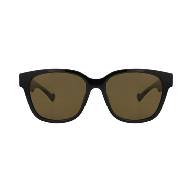 Gucci Square-Frame Recycled Acetate Sunglasses — Black
