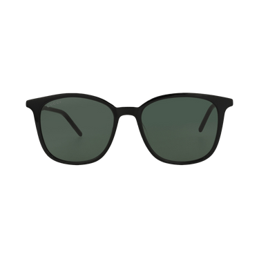Gucci Round-Frame Acetate Sunglasses — Black