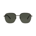 Gucci Square-Frame Metal Sunglasses — Silver