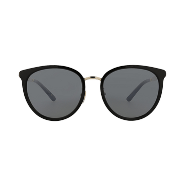 Gucci Round-Frame Acetate Sunglasses — Black