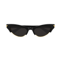 Bottega Veneta Cat Eye Sunglasses — Black