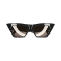 Phoebe Philo Peak Light Sunglasses — Black