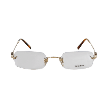 Miu Miu Sunglasses — Gold