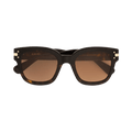 Amiri Classic Logo Sunglasses — Brown