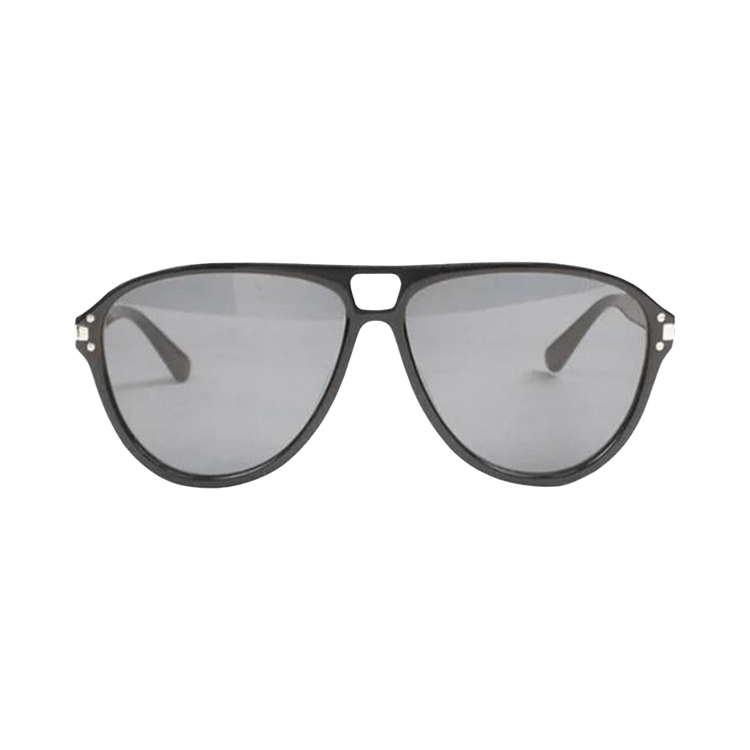 Amiri Aviator Logo Sunglasses — White