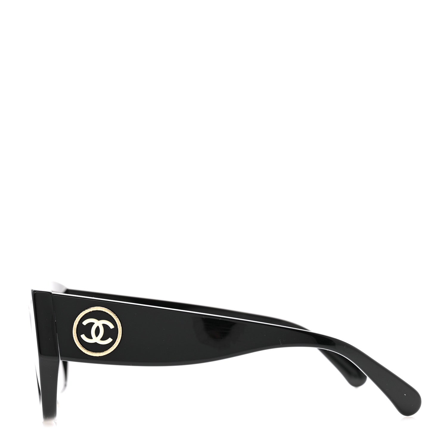 Chanel Square Sunglasses — Black