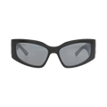 Balenciaga Cat Eye-Frame Recycled Acetate Sunglasses — Grey