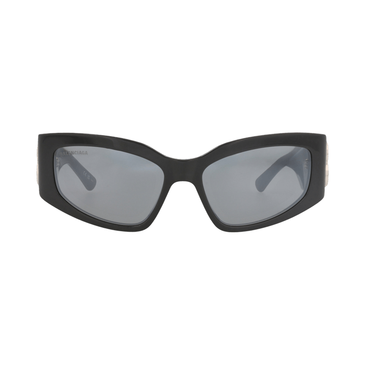 Balenciaga Cat Eye-Frame Recycled Acetate Sunglasses — Grey