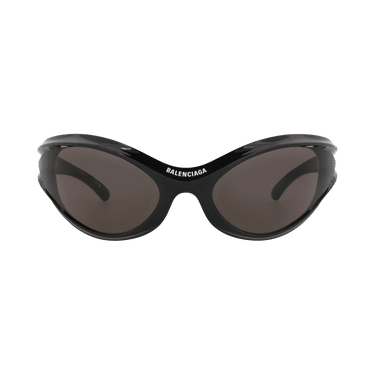 Balenciaga Shield-Frame Bio Injection Sunglasses — Black