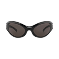 Balenciaga Shield-Frame Bio Injection Sunglasses — Black