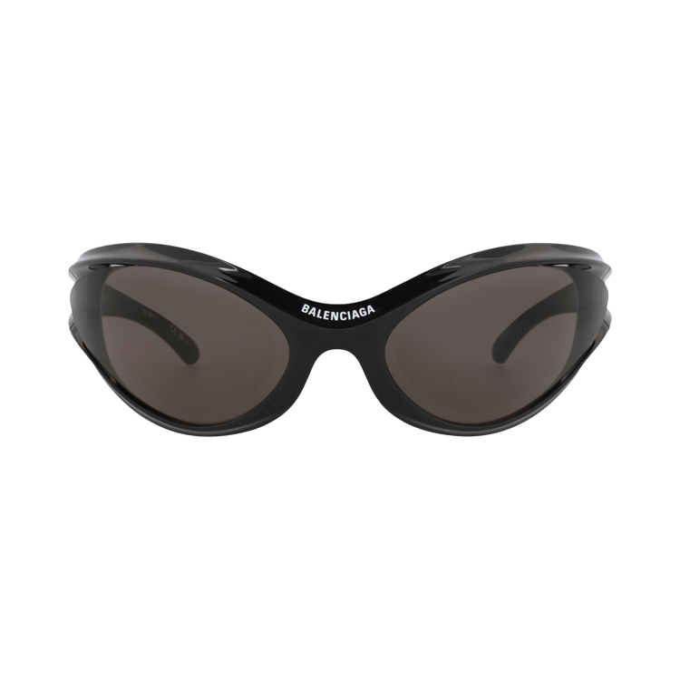 Balenciaga Shield-Frame Bio Injection Sunglasses — Black