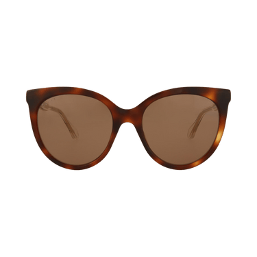 Gucci Cat Eye-Frame Acetate Sunglasses — Brown