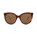Gucci Cat Eye-Frame Acetate Sunglasses — Brown