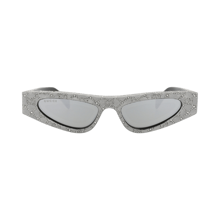 Gucci Cat Eye-Frame Recycled Acetate Sunglasses — Black