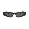 Gucci Cat Eye-Frame Recycled Acetate Sunglasses — Black