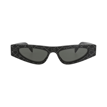 Gucci Cat Eye-Frame Recycled Acetate Sunglasses — Black