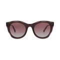 Chloé Round-Frame Recycled Acetate Sunglasses — Purple