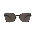 Balenciaga Cat Eye-Frame Metal Sunglasses — Black
