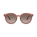 Gucci Round-Frame Injection Sunglasses — Pink