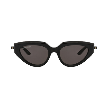 Balenciaga Cat Eye-Frame Acetate Sunglasses — Black