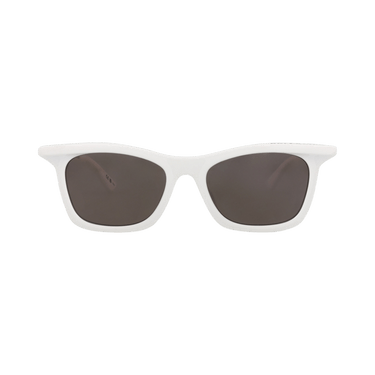 Balenciaga Square-Frame Injection Sunglasses — White