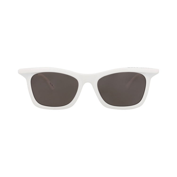 Balenciaga Square-Frame Injection Sunglasses — White