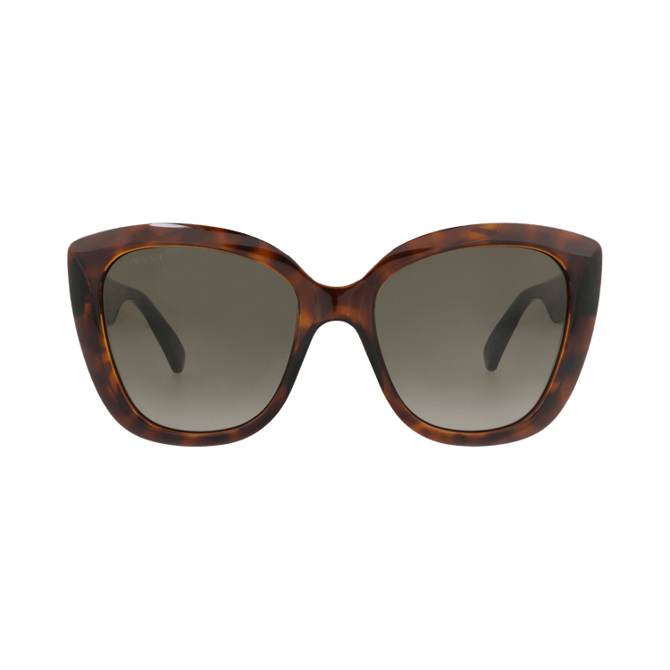 Gucci Cat Eye-Frame Sunglasses — Brown
