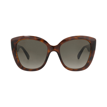 Gucci Cat Eye-Frame Sunglasses — Brown