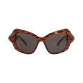 Balenciaga Cat Eye-Frame Bio-Injection Sunglasses — Brown