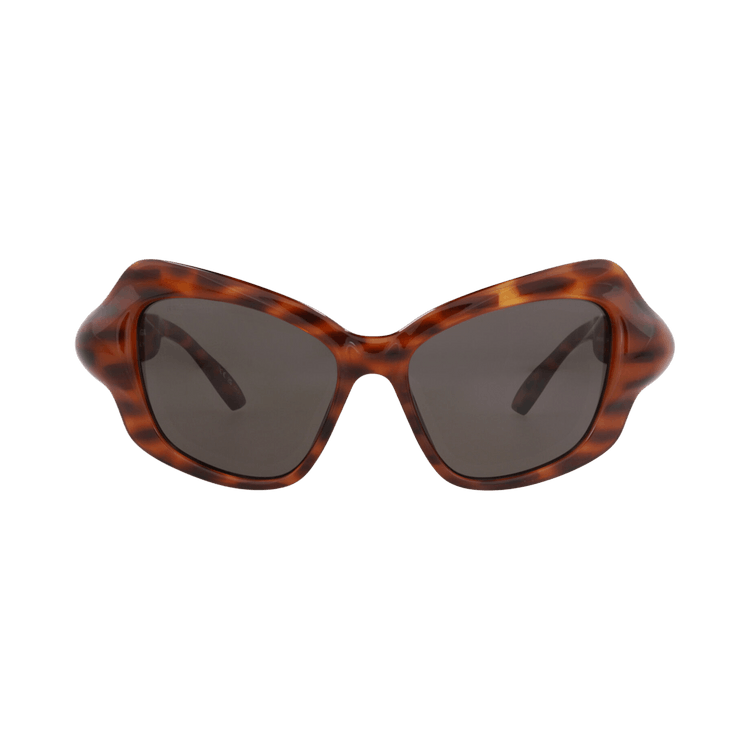Balenciaga Cat Eye-Frame Bio-Injection Sunglasses — Brown