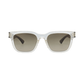 Saint Laurent Square-Frame Recycled Acetate Sunglasses — White
