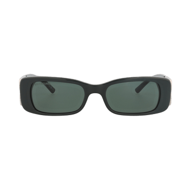 Balenciaga Square-Frame Recycled Acetate Sunglasses — Green