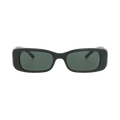 Balenciaga Square-Frame Recycled Acetate Sunglasses — Green