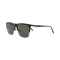 Saint Laurent Square-Frame Bio Injection Sunglasses — Brown