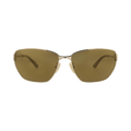 Balenciaga Cat Eye-Frame Metal Sunglasses — Gold
