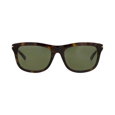Gucci Square-Frame Recycled Acetate Sunglasses — Brown