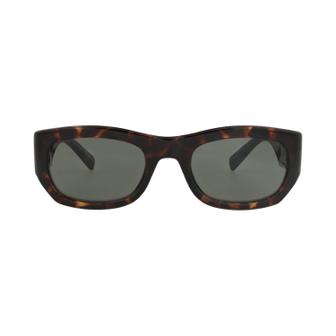 Saint Laurent Round-Frame Bio-Injection Sunglasses — Brown