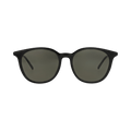 Gucci Round-Frame Acetate Sunglasses — Black