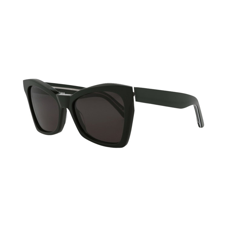 Balenciaga Cat Eye-Frame Acetate Sunglasses — Green