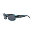 Balenciaga Square-Frame Recycled Acetate Sunglasses — Blue