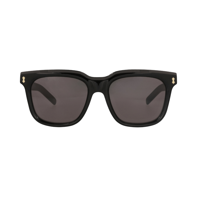 Gucci Square-Frame Recycled Acetate Sunglasses — Black