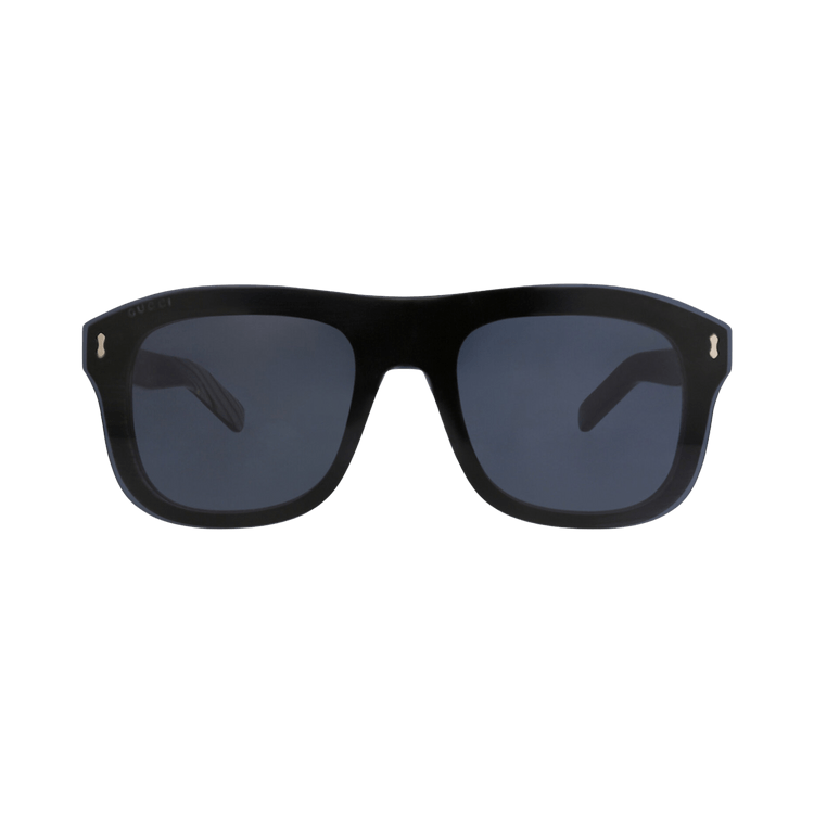 Gucci Aviator-Frame Recycled Acetate Sunglasses — Black