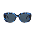 Balenciaga Square-Frame Recycled Acetate Sunglasses — Blue
